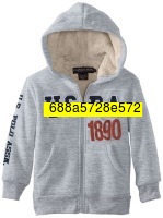 
U.S. Polo Assn. Boy's Classic Fleece Hooded Jacket with Sherpa Lining
